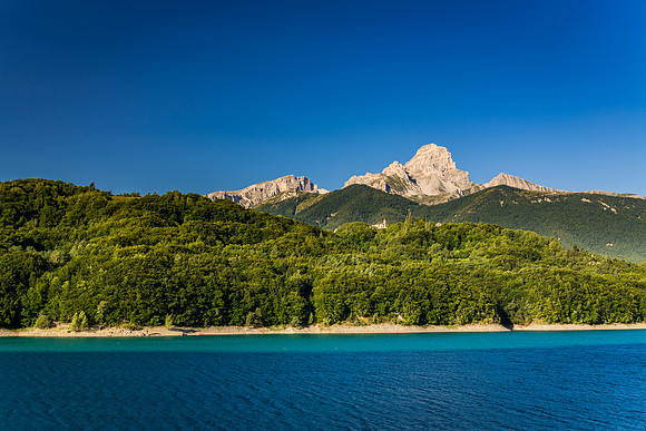 Lac du Sautet, Obiou