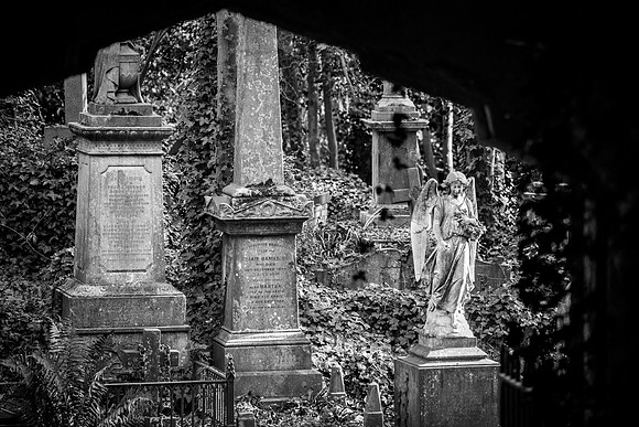 Highgate cemetery, London